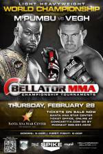 Watch Bellator 91 Christian MPumbu vs. Attila Vegh 9movies